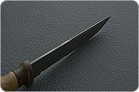 Нож Н8-Спецназ орех, черный дамаск, текстолит : фото 7