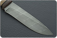 Нож Н1 Рыцарь орех, черный дамаск, текстолит : фото 4