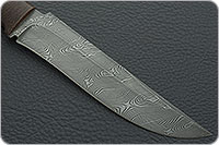 Нож Н2 Турецкий береста, нержавеющий дамаск, текстолит : фото 4