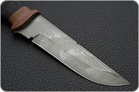 Нож Н8-Спецназ микропористая резина, черный дамаск, текстолит : фото 4