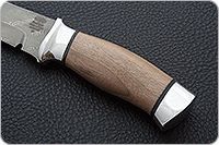 Нож Н8-Спецназ орех, черный дамаск, алюминий : фото 5