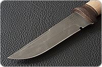 Нож Н8-Спецназ орех, черный дамаск, текстолит : фото 3