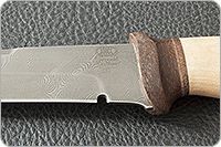 Нож Н8-Спецназ орех, черный дамаск, текстолит : фото 7