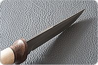 Нож Н8-Спецназ орех, черный дамаск, текстолит : фото 8