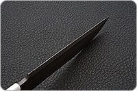 Нож Н3-Гумбольт береста, черный дамаск, алюминий : фото 7