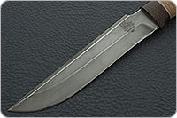 Нож Н3-Гумбольт береста, черный дамаск, текстолит : фото 3