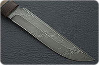 Нож Н3-Гумбольт орех, черный дамаск, текстолит : фото 4