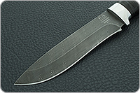 Нож Н6 Александр II наборная кожа, черный дамаск, алюминий : фото 3