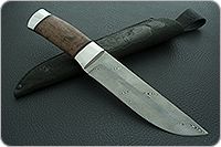 Н4 Алтай карельская береза, нержавеющий дамаск, алюминий : фото 6