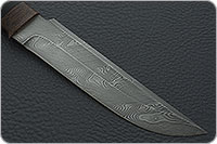 Нож Н3-Гумбольт наборная кожа, нержавеющий дамаск, текстолит : фото 4