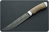 Нож Н3-Гумбольт орех, нержавеющий дамаск, алюминий : фото 2