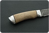 Нож Н3-Гумбольт орех, нержавеющий дамаск, алюминий : фото 5