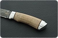 Нож Н3-Гумбольт орех, нержавеющий дамаск, алюминий : фото 6