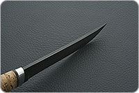 Нож Н5 Лесник береста, черный дамаск, алюминий : фото 7