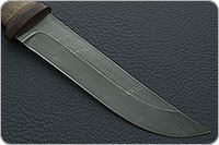 Нож Н5 Лесник орех, черный дамаск, текстолит : фото 4