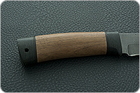 Нож Н6 Александр II орех, черный дамаск, текстолит : фото 5