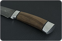 Нож Н6 Александр II орех, нержавеющий дамаск, алюминий : фото 6