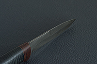 Нож Н9 Чикаго наборная кожа, черный дамаск, текстолит : фото 7