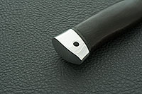 Нож Н7 Спасатель граб (черное дерево), 95х18, алюминий : фото 8