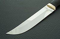 Нож Н5 Лесник граб (черное дерево), 95х18, латунь  : фото 3