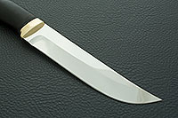 Нож Н5 Лесник граб (черное дерево), 95х18, латунь  : фото 4