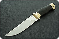 Нож Н8-Спецназ наборная кожа, эи-107, латунь  : фото 2