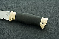 Нож Н8-Спецназ наборная кожа, эи-107, латунь  : фото 5