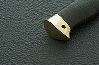 Нож Н8-Спецназ наборная кожа, эи-107, латунь  : фото 6