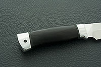 Нож Н7 Спасатель граб (черное дерево), эи-107, алюминий : фото 4