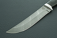 Нож Н5 Лесник наборная кожа, нержавеющий дамаск, алюминий : фото 3