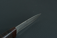 Нож Н9 Чикаго наборная кожа, нержавеющий дамаск, текстолит : фото 8