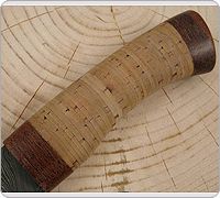 Нож Н7 Спасатель береста, нержавеющий дамаск, текстолит : фото 3