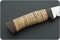 Нож Н10 Телохранитель береста, эи-107, текстолит : фото 5