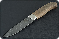 Нож Н15 Царевич орех, нержавеющий дамаск, алюминий : фото 2