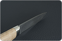 Нож Н15 Царевич орех, нержавеющий дамаск, алюминий : фото 7