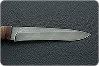 Нож Н1Т Мичман береста, черный дамаск, текстолит : фото 7