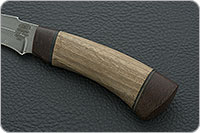 Нож Н27 Башкорт орех, черный дамаск, текстолит : фото 6