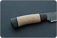 Нож НР3 Гумбольт орех, черный дамаск, текстолит : фото 5