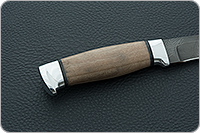 Нож НР2 Полярник орех, черный дамаск, алюминий : фото 5