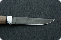 Нож НР2 Полярник орех, черный дамаск, алюминий : фото 7