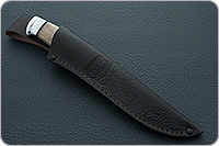 Нож НР2 Полярник орех, черный дамаск, алюминий : фото 10