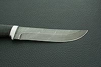 Нож Н5 Лесник наборная кожа, черный дамаск, алюминий : фото 7