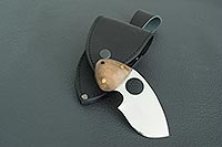 Нож Н72  Китобой накладки орех, 95х18, цельнометаллический : фото 4