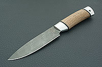 Нож Н3-Гумбольт орех, нержавеющий дамаск, алюминий : фото 2