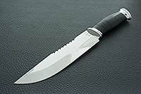 Нож Н83 Ладога наборная кожа, эи-107, алюминий : фото 2