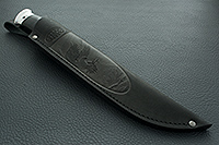 Нож Н83 Ладога наборная кожа, эи-107, алюминий : фото 10