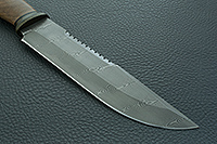 Нож Н83 Ладога орех, черный дамаск, текстолит : фото 4