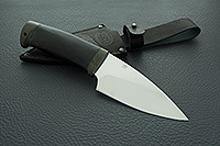 Нож Н84 Варяг граб (черное дерево), 95х18, текстолит : фото 9