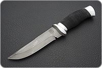 Нож Н8-Спецназ микропористая резина, черный дамаск, алюминий : фото 2