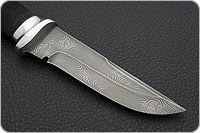 Нож Н8-Спецназ микропористая резина, черный дамаск, алюминий : фото 4